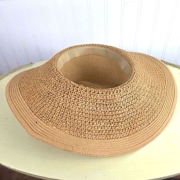 Women's BOHO Floppy Hat Stylish Black and Tan Women's Sun Hat Bundle - Picture 8 of 16